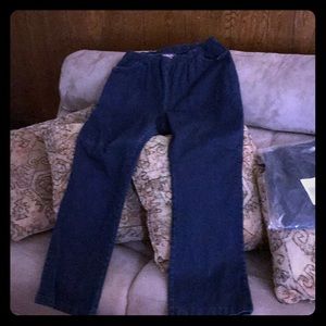 NEW Woman within stretch blue jeans boot cut